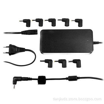 90W Slim Auto Universal Laptop Charger with USB Port 5V1A, Automatical Voltage
